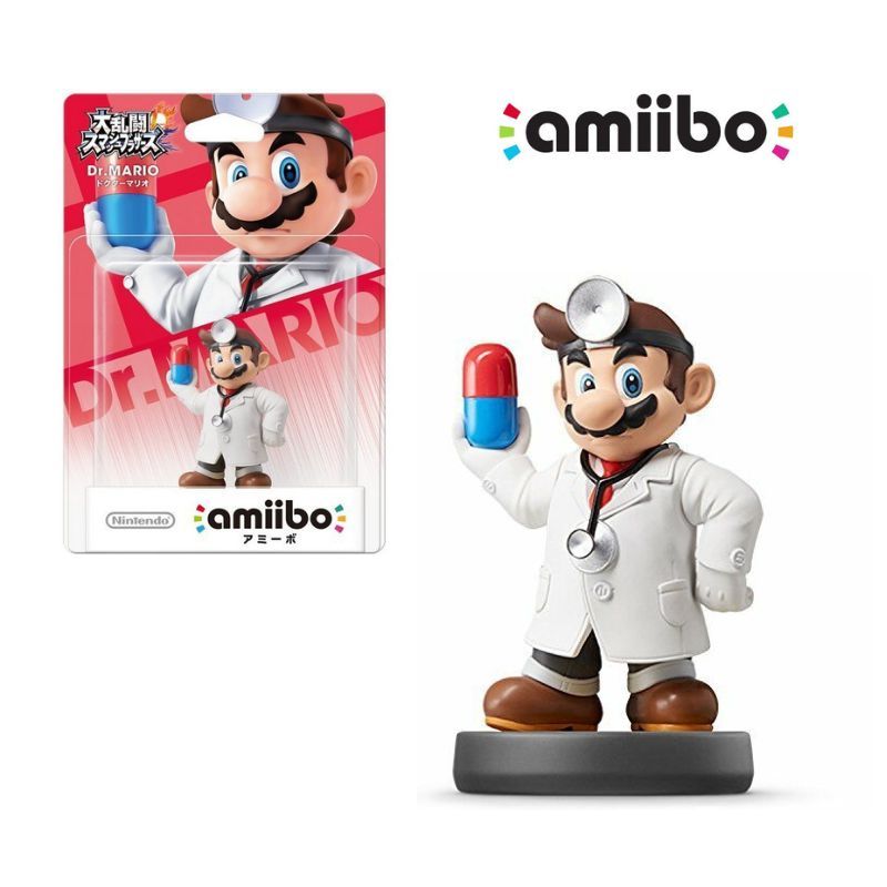 amiibo 任天堂 NFC 明星大亂鬥系列 醫生瑪莉歐 瑪利歐