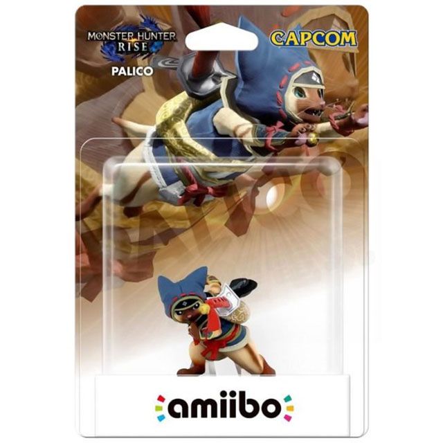 Nintendo 任天堂  AMIIBO NFC SWITCH NS 魔物獵人 崛起 隨從艾路貓 MONSTER RISE PALICO