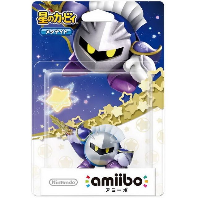 Nintendo 任天堂  AMIIBO NFC SWITCH NS 星之卡比 金屬騎士 魅塔騎士 META KNIGHT