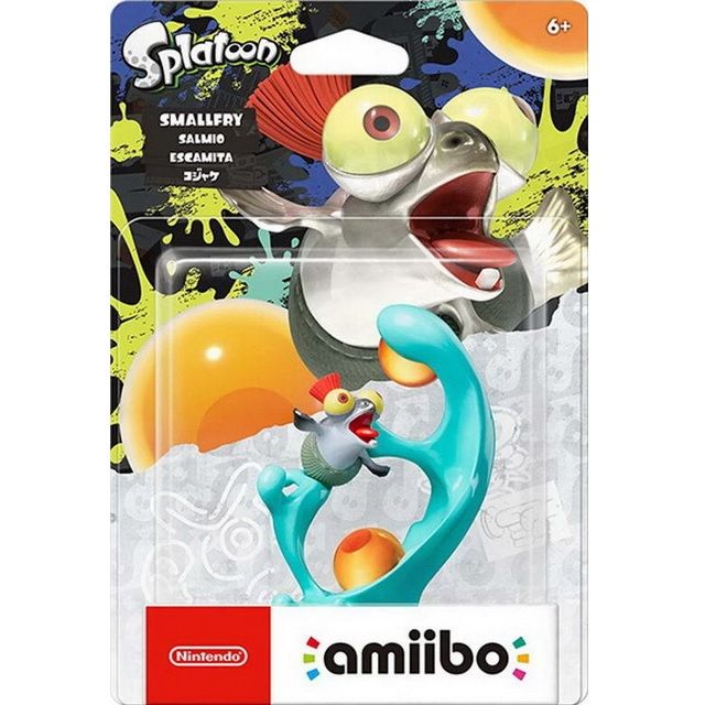 Nintendo 任天堂  AMIIBO NFC SWITCH NS 漆彈大作戰3 斯普拉遁3 SPLATOON 3 小鮭魚 SMALLFRY