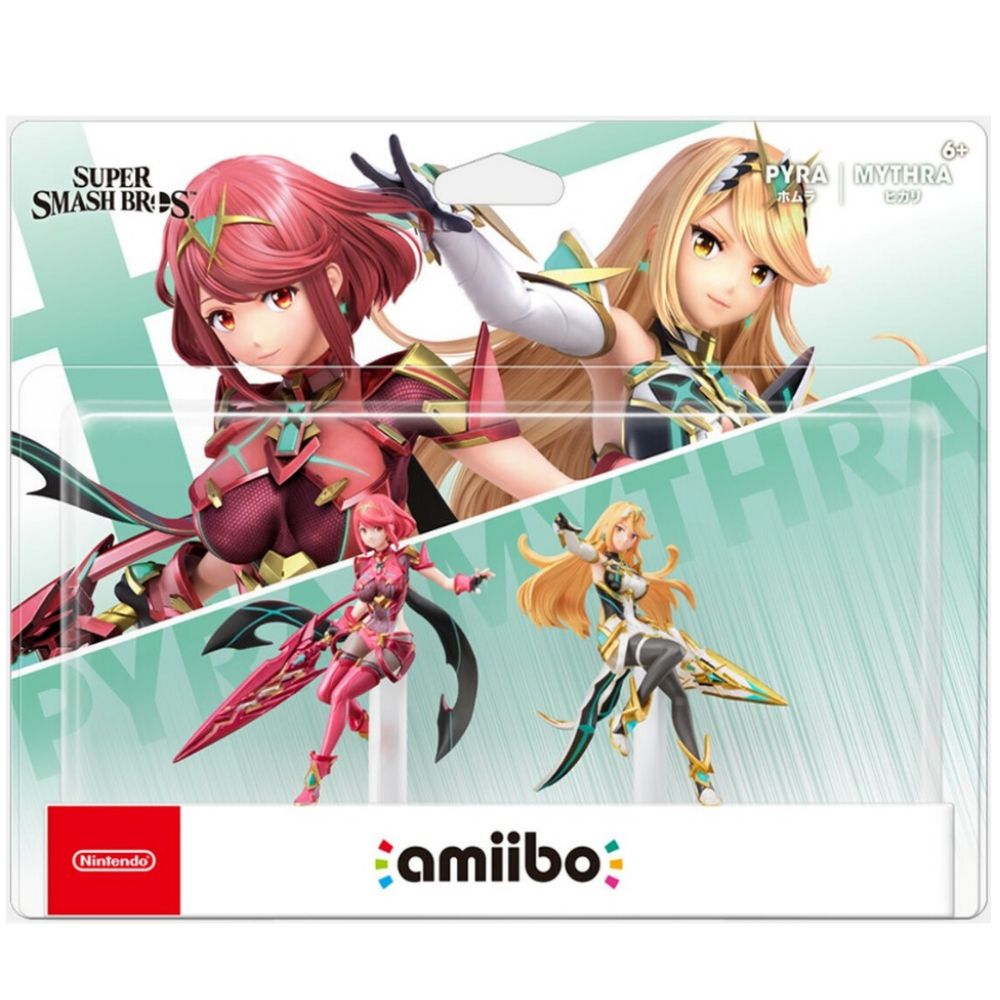 Nintendo 任天堂  Switch 《Amiibo 光&焰 Pyra & Mythra》 異度神劍 大亂鬥系列