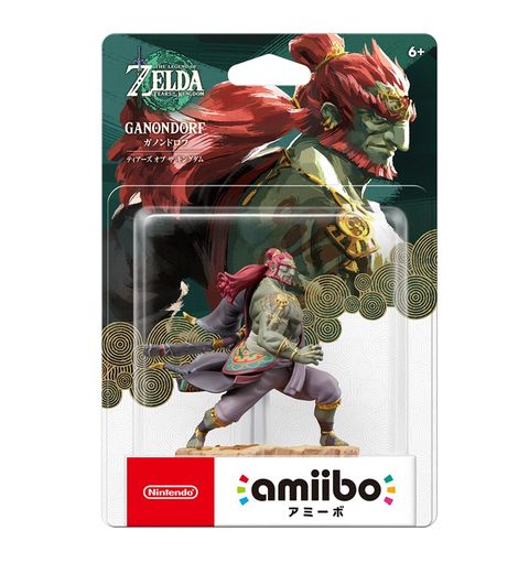 Nintendo 任天堂 Amiibo 公仔 魔王加儂多夫【王國之淚】薩爾達傳說系列