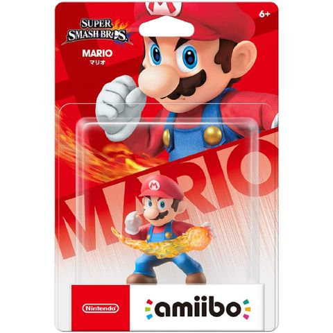 Nintendo 任天堂 amiibo《 火球瑪利歐 》明星大亂鬥系列