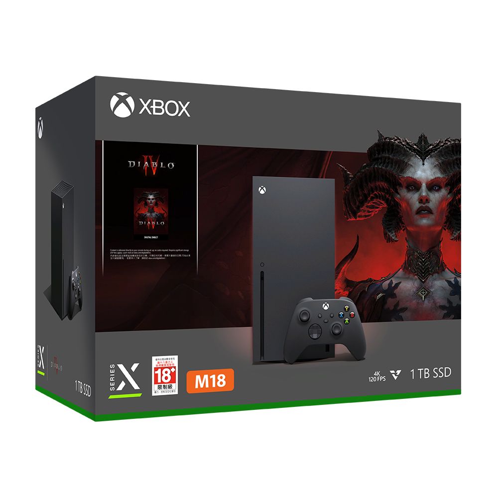 Xbox Series X《暗黑破壞神4》限量同捆組- PChome 24h購物