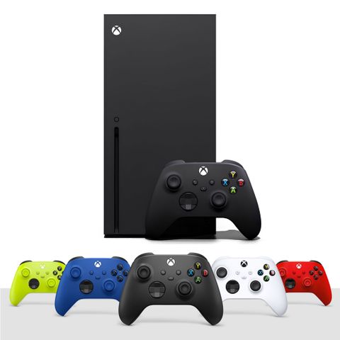 Microsoft 微軟 Xbox Series X 台灣專用機 + Xbox 控制器多色任選一+手把包(副廠)