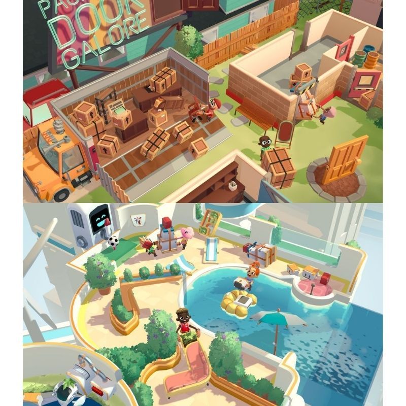  NS Switch 胡鬧搬家 2 Moving Out 2 中文版 多人聚會必備遊戲