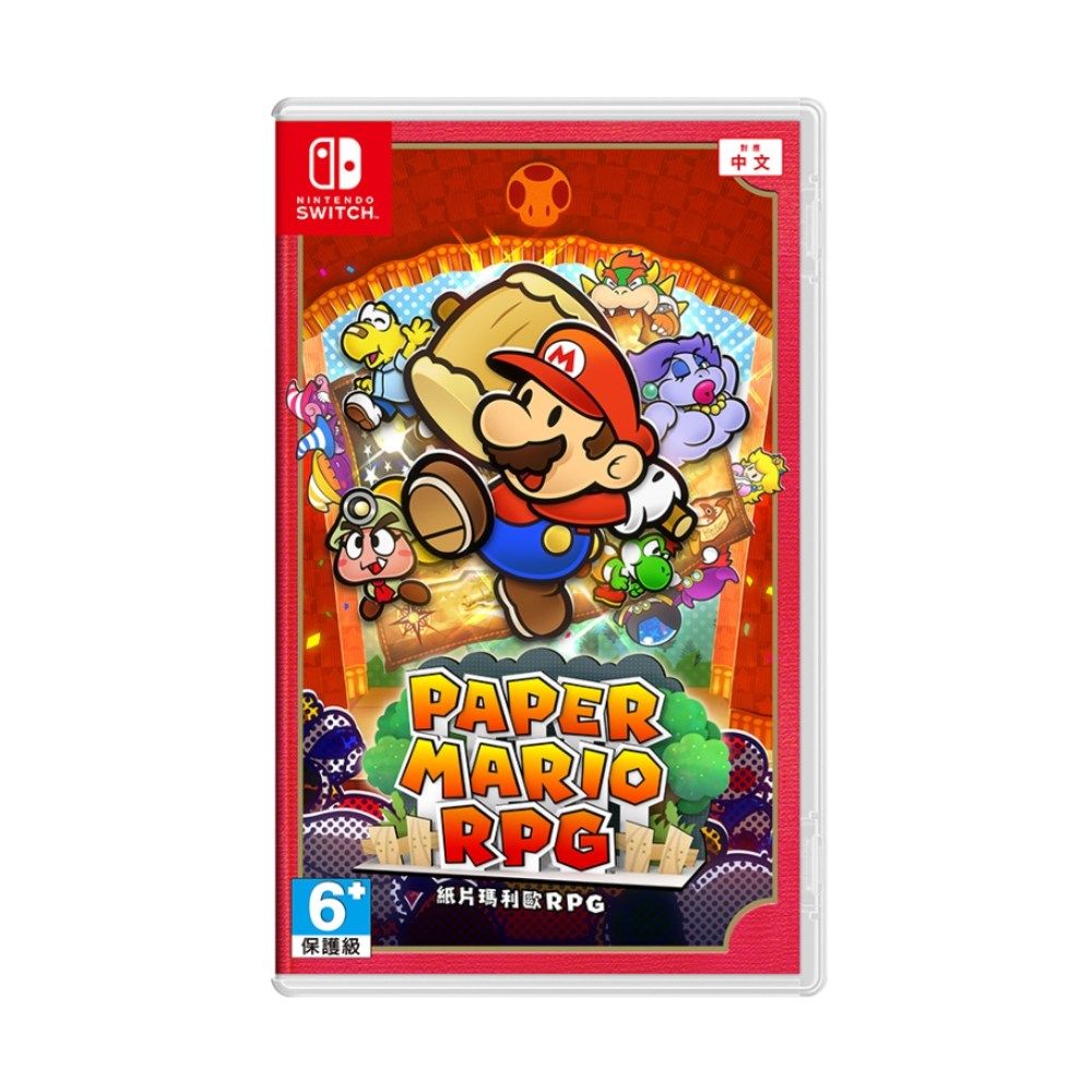 Nintendo 任天堂 【現貨供應】Switch 紙片瑪利歐RPG 中文版