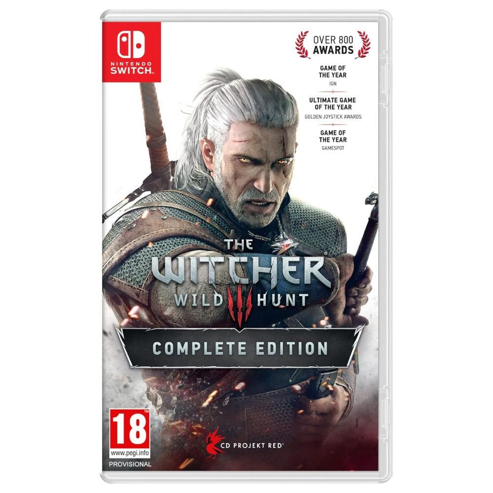 Nintendo 任天堂 Switch NS 巫師 3：狂獵 國際完全版支援中文 The Witcher 3: Wild Hunt Complete Edition