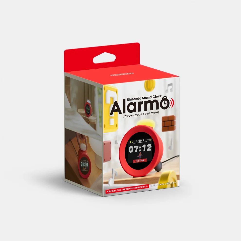 21:00Nintendo Sound ClockAlarmoニンテンドーサウンドクロックアラーモ3/10 07:1207:00本品使用するに、電USBが必要です。はをごください