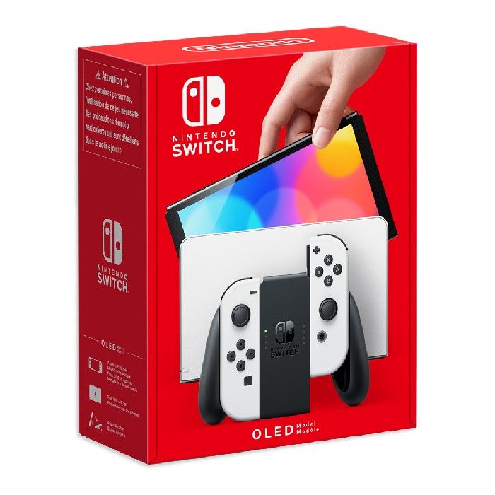 任天堂 Switch 新型OLED款式主機 白色(台灣公司貨)