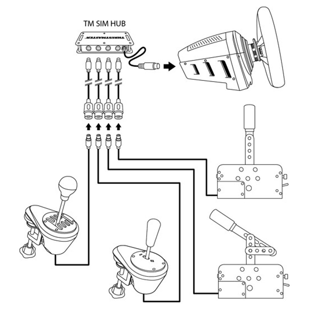 TM SIM HUBTHRUSTMASTER