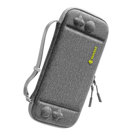 Tomtoc 玩家首選二代任天堂Nintendo switch保護收納旅行包，灰(適用OLED Switch新版)