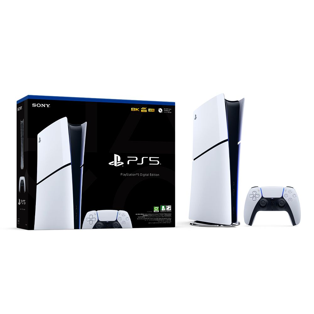 SONY】PS5 Slim PS5 PlayStation5 新款輕型數位版主機-zingala商店