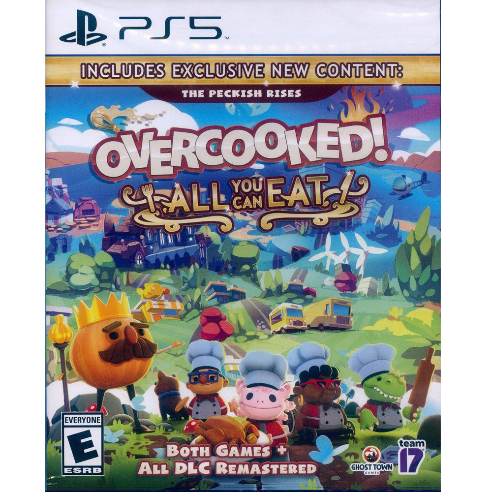 PlayStation PS5《胡鬧廚房全都好吃 (煮過頭大合輯) Overcooked All You Can Eat》中英日文美版