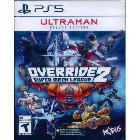 PS5《Override 2: 超級機甲聯盟 奧特曼豪華版 Override 2: Ultraman Deluxe》中英日文美版