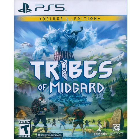 PlayStation PS5《米德加德部落 豪華版 Tribes of Midgard: Deluxe Edition》中英文美版