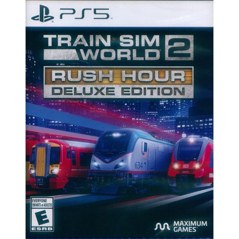 PS5《模擬火車世界 2 尖峰時刻 豪華版 Train Sim World 2: Rush Hour - Deluxe Edition》中英文美版