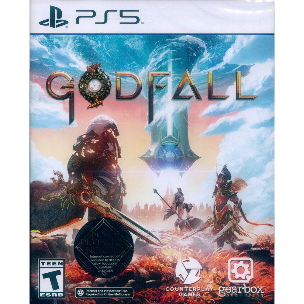 PlayStation PS5《眾神殞落 Godfall》中英日文美版