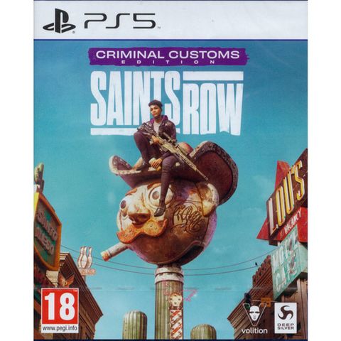 PlayStation PS5《黑街聖徒 無法無天版 Saints Row - Criminal Customs Edition》中英文歐版