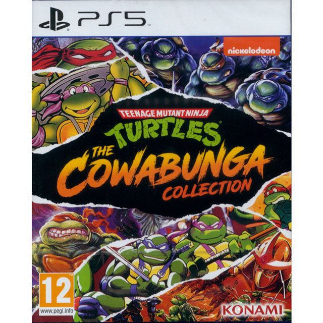 PS5《忍者龜卡瓦邦加合輯TMNT: Cowabunga Collection》英文歐版