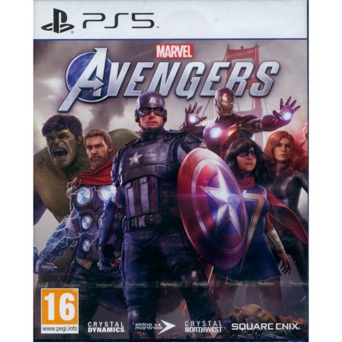 PlayStation PS5《漫威復仇者聯盟 Marvels Avengers》英文歐版