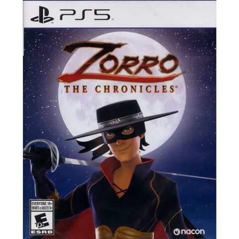 PlayStation PS5《蒙面俠蘇洛 Zorro The Chronicles》中英日文美版