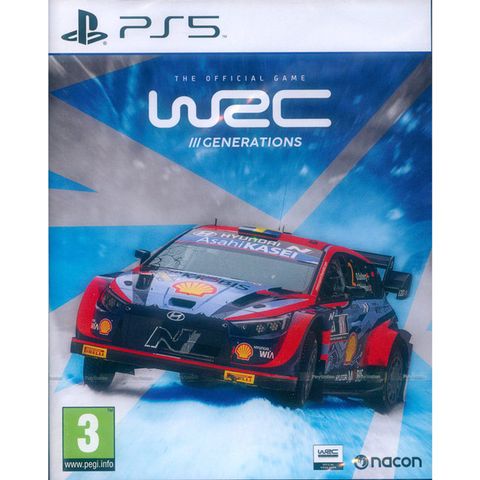 PlayStation PS5《世界越野冠軍賽 世代 WRC Generations》中文歐版