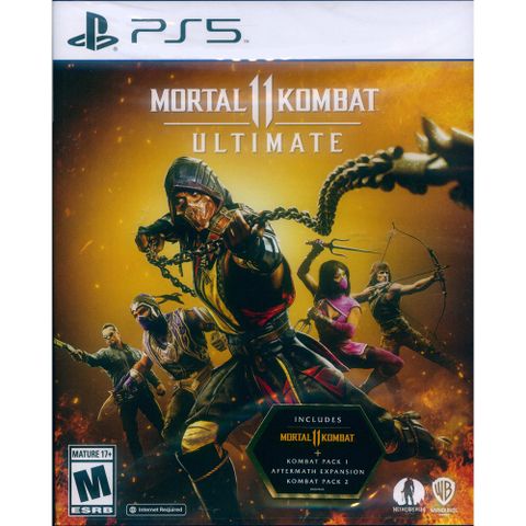 PlayStation PS5《真人快打 11 終極版 Mortal Kombat 11 Ultimate》中英文美版