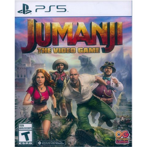 PS5《野蠻遊戲：瘋狂叢林 Jumanji：The Video Game》英文美版