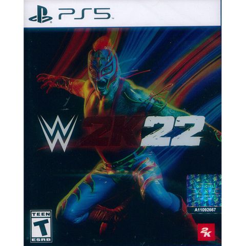 PlayStation PS5《WWE 2K22 美國勁爆職業摔角 2022》英文美版