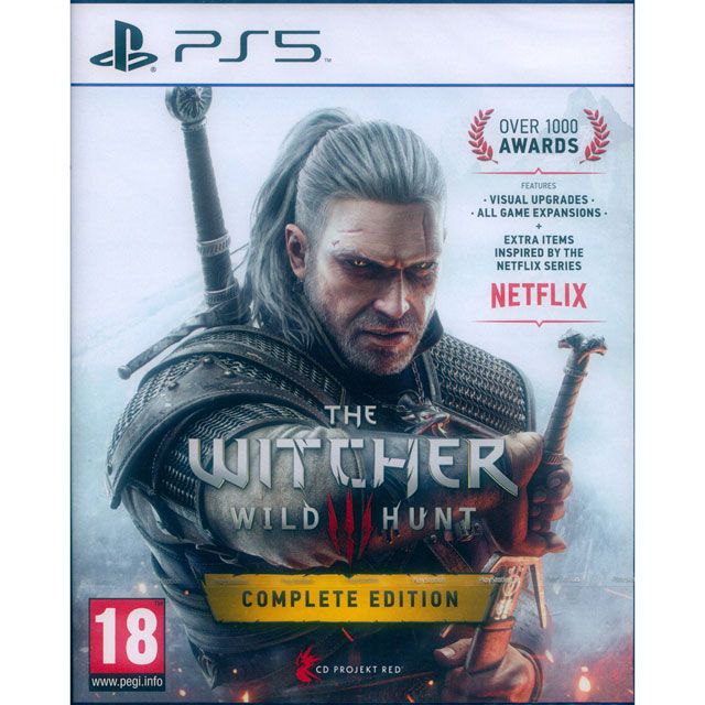 PlayStation PS5《巫師 3狂獵 完整版 THE WITCHER III WILD HUNT COMPLETE EDITION》中英文歐版