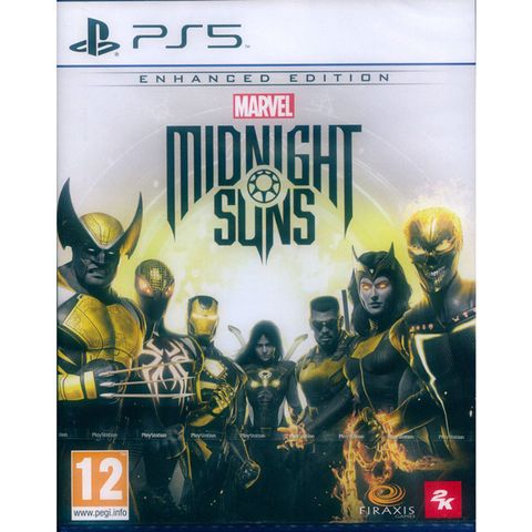 PlayStation PS5《漫威 午夜之子 加強版 Marvels Midnight Suns Enhanced Edition》中英文歐版