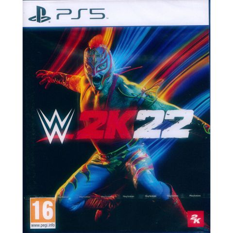 PlayStation PS5《WWE 2K22 美國勁爆職業摔角 2022》英文歐版