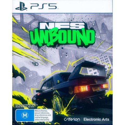 PlayStation PS5《極速快感桀驁不馴 Need For Speed - Unbound》中英日文澳版