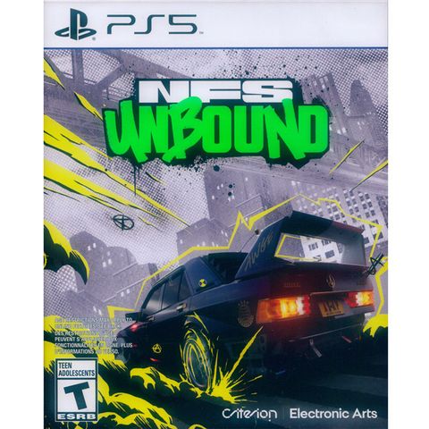 PlayStation PS5《極速快感桀驁不馴 Need For Speed - Unbound》中英日文美版