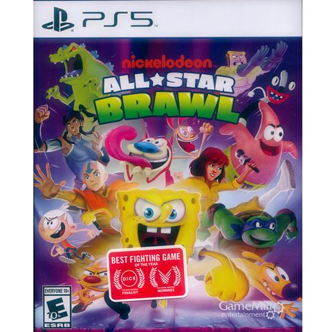PS5《尼克明星大亂鬥 Nickelodeon All-Star Brawl》中英日文美版