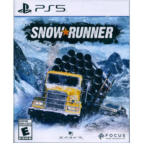 PS5《雪地奔馳 SnowRunner》中英文美版