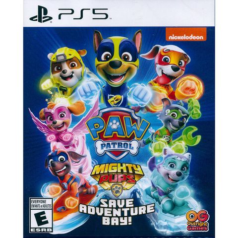 PlayStation PS5《汪汪隊立大功拯救冒險灣 Paw Patrol Mighty Pups Save Adventure Bay》英文美版