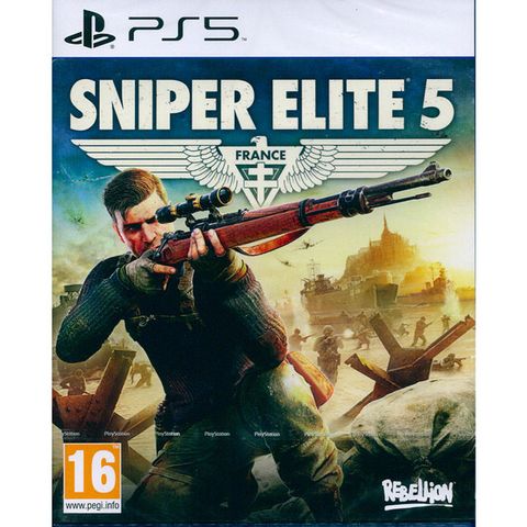 PlayStation PS5《狙擊之神 5 狙擊精英 5 Sniper Elite 5》中英日文歐版