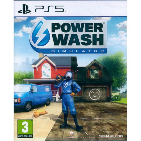 PlayStation PS5《模擬高壓清洗 Power Wash Simulator》中英日文歐版