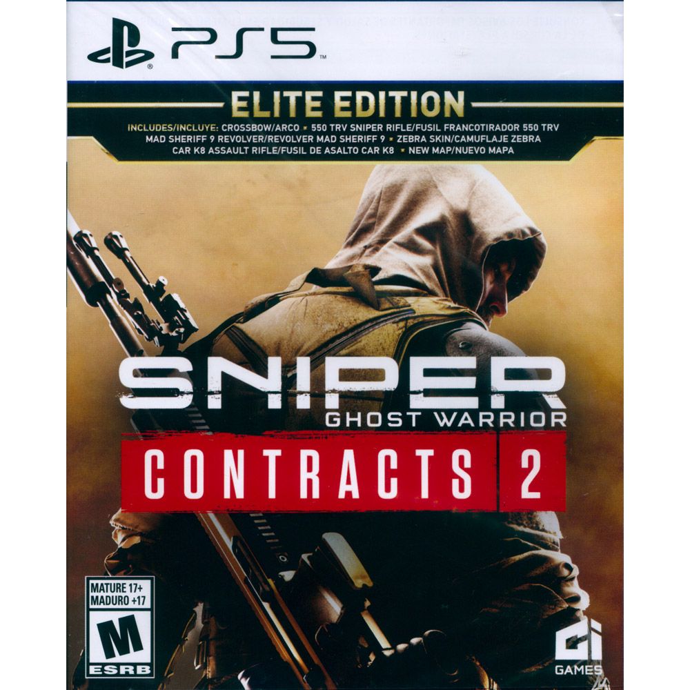 PlayStation PS5《狙擊之王幽靈戰士 契約 2 精英版 Sniper: Ghost Warrior Contracts 2 Elite Edition》英文美版