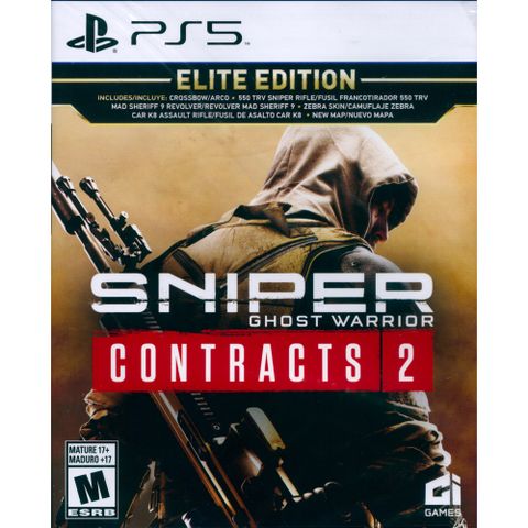 PS5《狙擊之王：幽靈戰士 契約 2 精英版 Sniper: Ghost Warrior Contracts 2 Elite Edition》英文美版