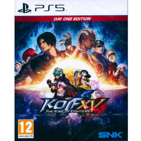 PlayStation PS5《拳皇 XV 格鬥天王 15 首日版 The King Of Fighters XV Day One Edition》中英日文歐版