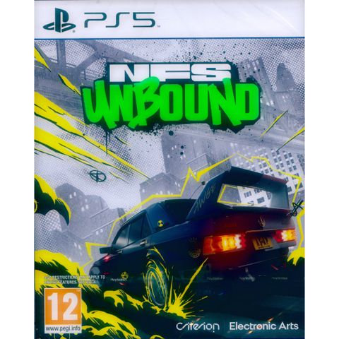 PlayStation PS5《極速快感桀驁不馴 Need For Speed - Unbound》中英日文歐版