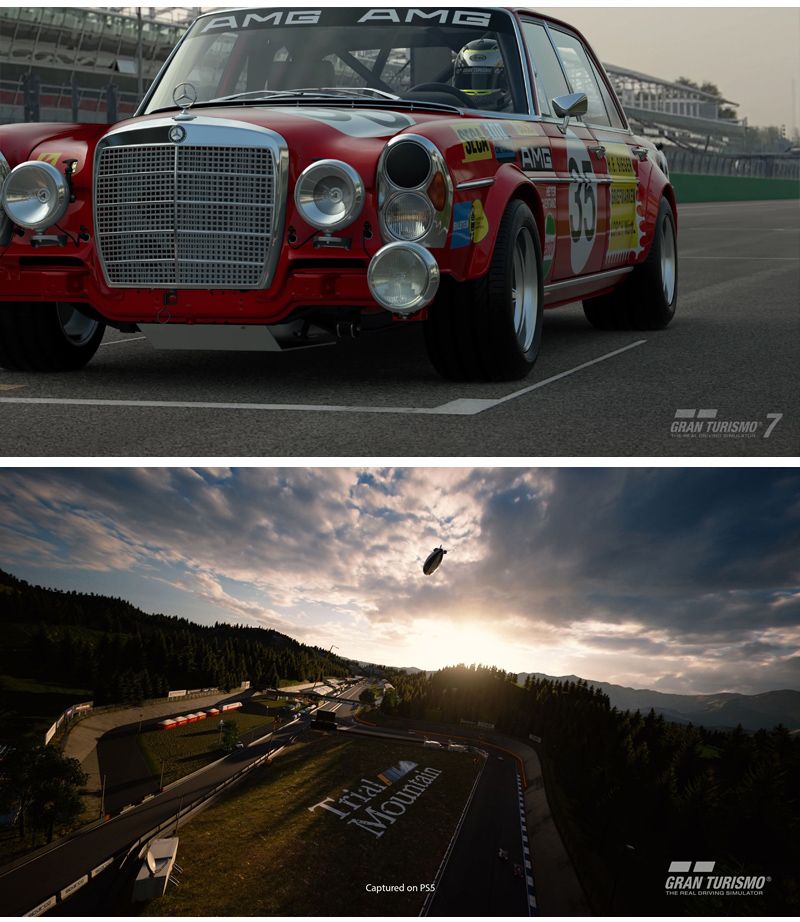AMGMountainGRAN TURISMOTHE   7Captured on GRAN TURISMO®THE REAL  SIMULATOR