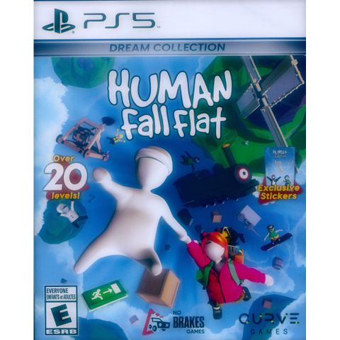 PlayStation PS5《人類:一敗塗地夢想集 Human Fall Flat Dream Collection》中英日文美版 人類 : 跌落夢境夢想集