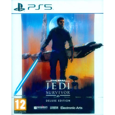 PlayStation PS5《星際大戰 絕地倖存者 豪華版 STAR WARS Jedi Survivor Deluxe Edition》中英日文歐版