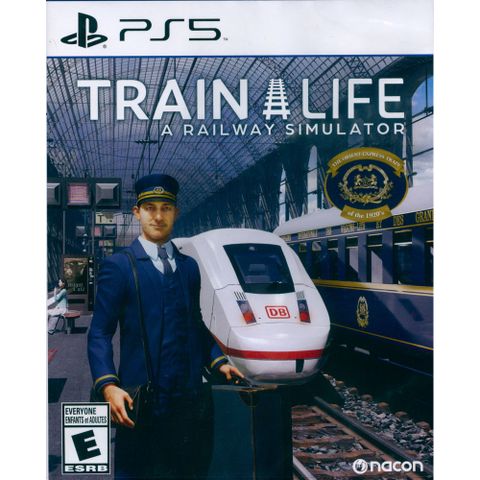 PlayStation PS5《模擬人生鐵道模擬 Train Life Railway Simulator》中英日文美版 列車人生