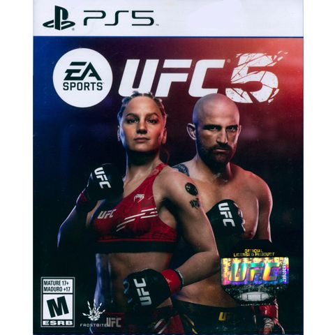 PlayStation PS5《UFC5 終極格鬥王者 5 EA SPORTS UFC 5》中英日文美版