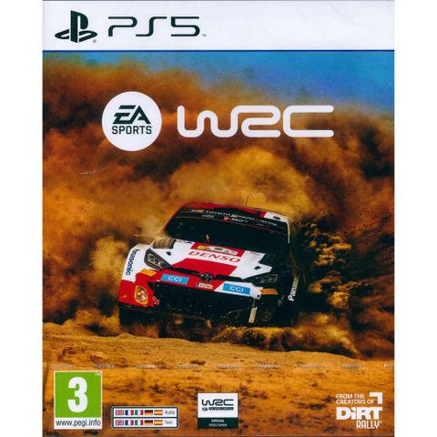 PlayStation PS5《EA SPORTS WRC 世界越野冠軍賽 拉力賽車 拉力越野賽車》英文歐版